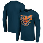 Starter '80s Inspired Team Logo Long Sleeve T-Shirt - Chicago Bears T-shirts