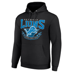 Starter ‘80s Inspired Pullover Hoodie - Detroit Lions Hoodies