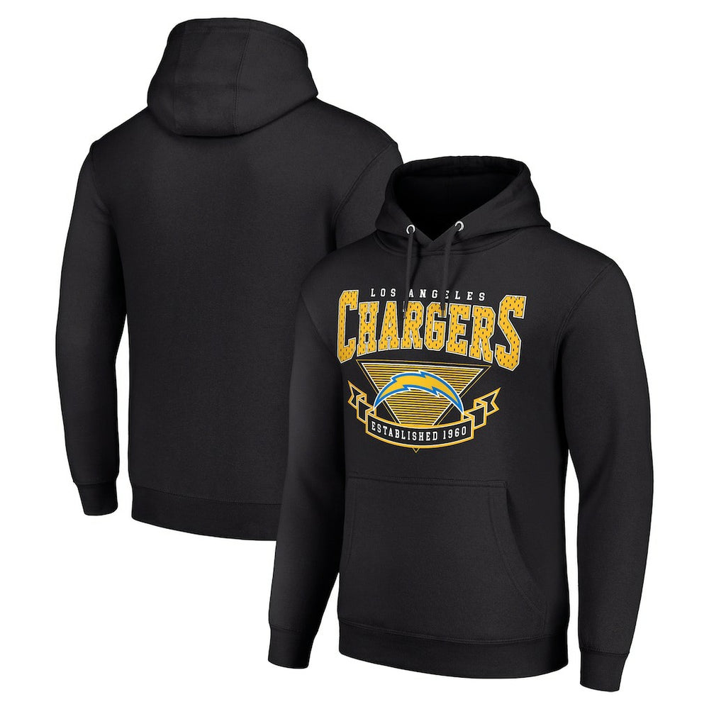 Starter ‘80s Inspired Pullover Hoodie - Los Angeles Chargers Hoodies