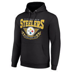 Starter ‘80s Inspired Pullover Hoodie - Pittsburgh Steelers Hoodies