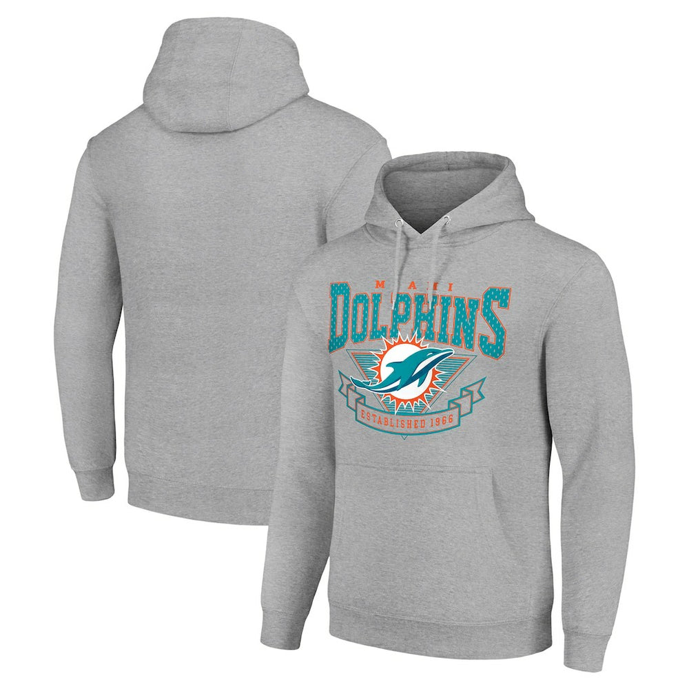 Starter ‘80s Inspired Pullover Hoodie - Miami Dolphins Hoodies
