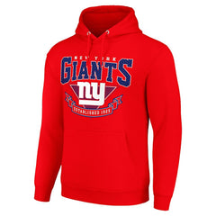 Starter ‘80s Inspired Pullover Hoodie - New York Giants Hoodies