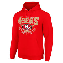 Starter ‘80s Inspired Pullover Hoodie - San Francisco 49ers Hoodies
