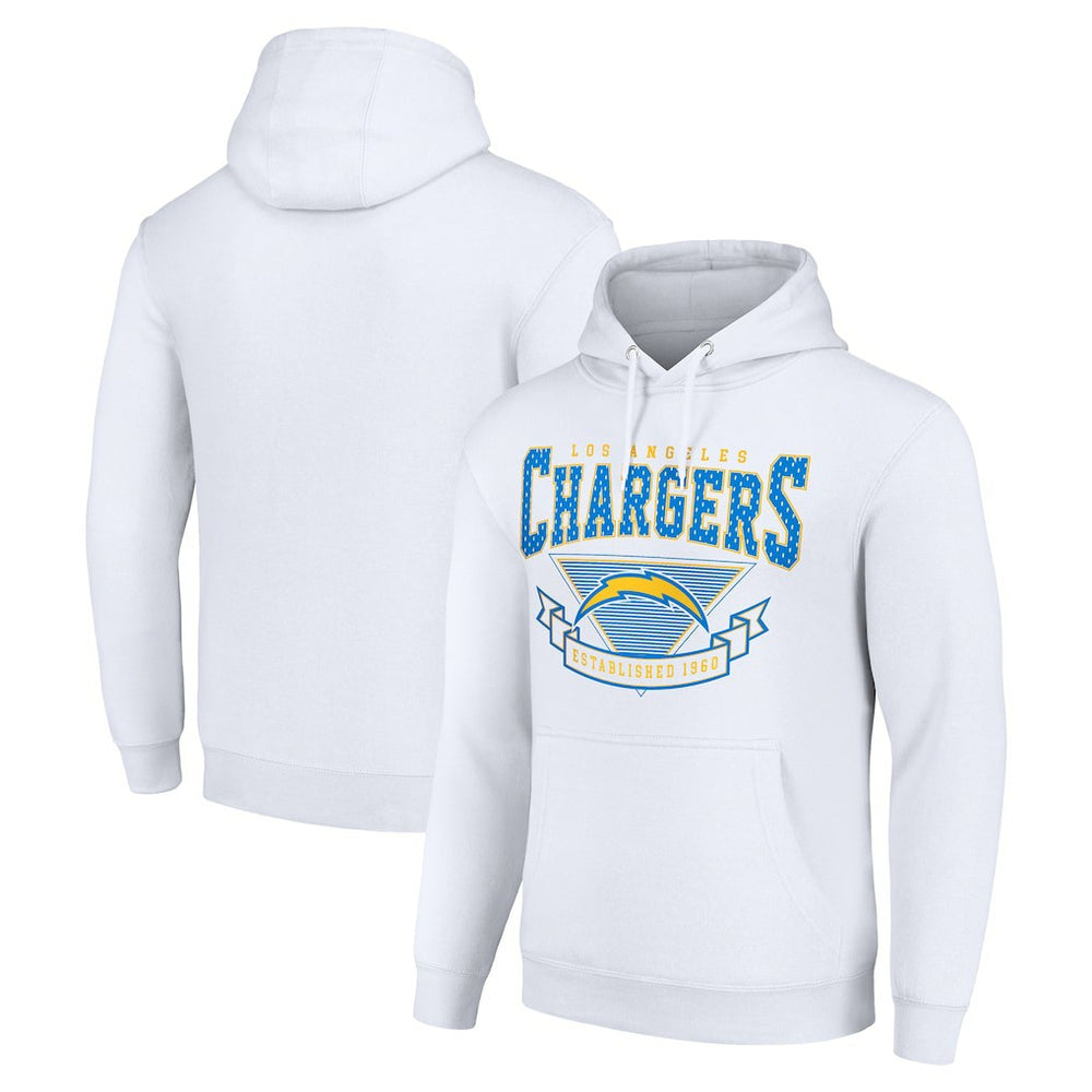 Starter ‘80s Inspired Pullover Hoodie - Los Angeles Chargers Hoodies