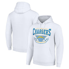 Starter ‘80s Inspired Pullover Hoodie - Los Angeles Chargers Hoodies