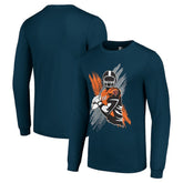 Starter Player X Logo Graphic Long Sleeve T-Shirt - Chicago Bears T-shirts