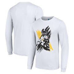 Starter Player X Logo Graphic Long Sleeve T-Shirt - Pittsburgh Steelers T-shirts