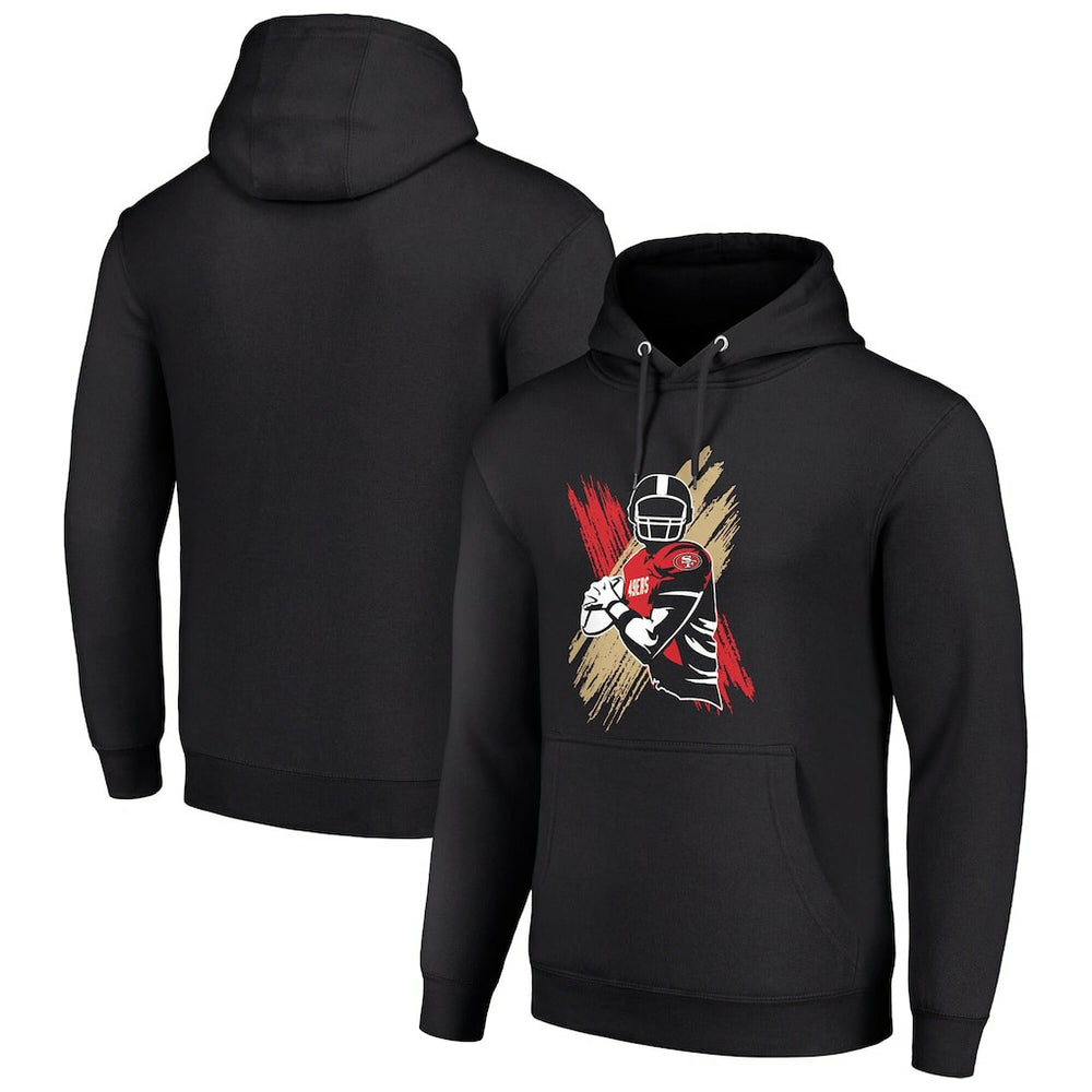 Starter Player X Fleece Pullover Hoodie - San Francisco 49ers Hoodies