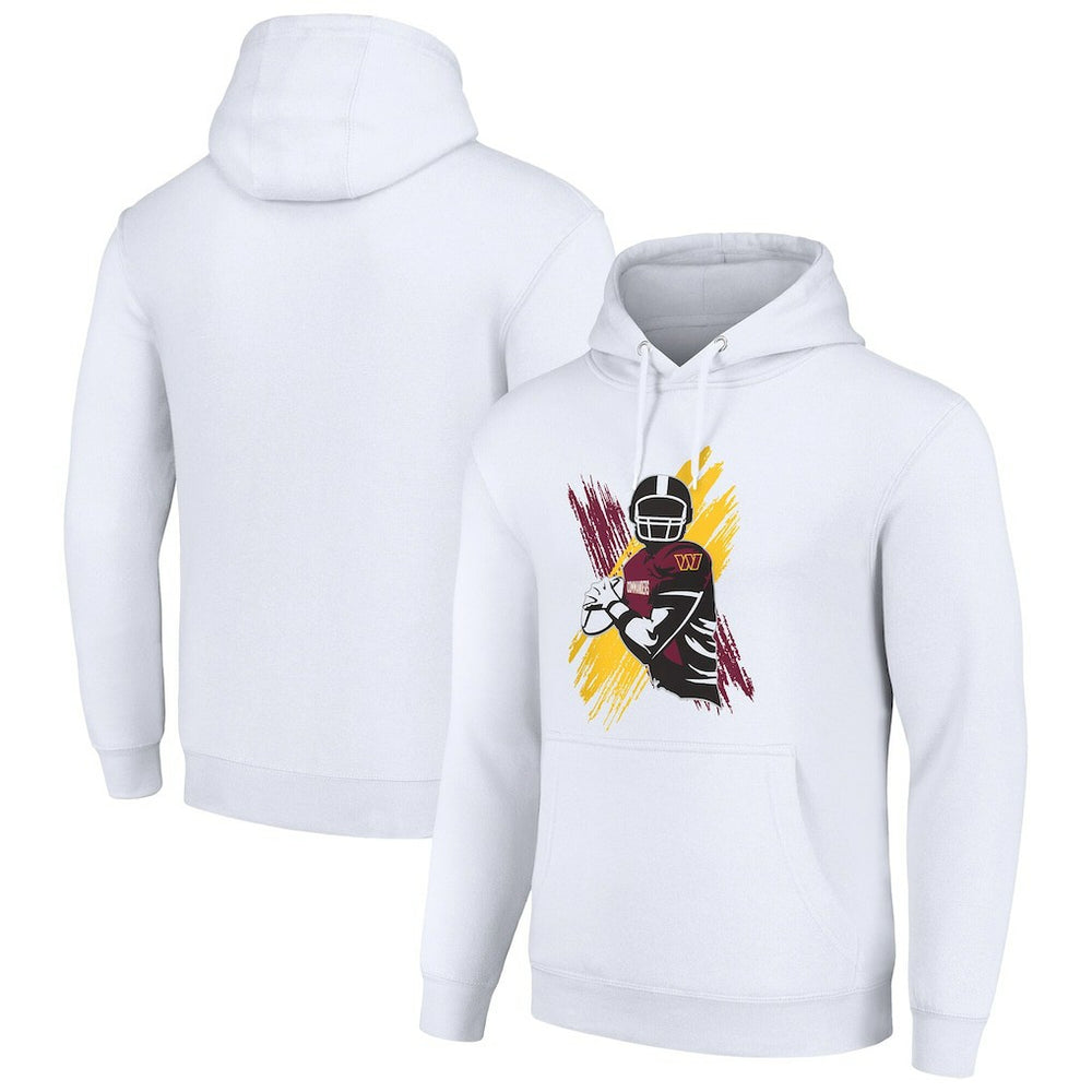 Starter Player X Fleece Pullover Hoodie - Washington Commanders Hoodies
