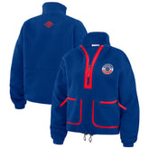 WEAR by Erin Andrews Women's Polar Fleece Half-Zip Jacket - Buffalo Bills Jackets