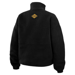 WEAR by Erin Andrews Women's Polar Fleece Half-Zip Jacket - Pittsburgh Steelers Jackets