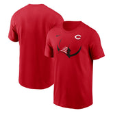Red Cincinnati Reds Nike Local Home Town T-Shirt