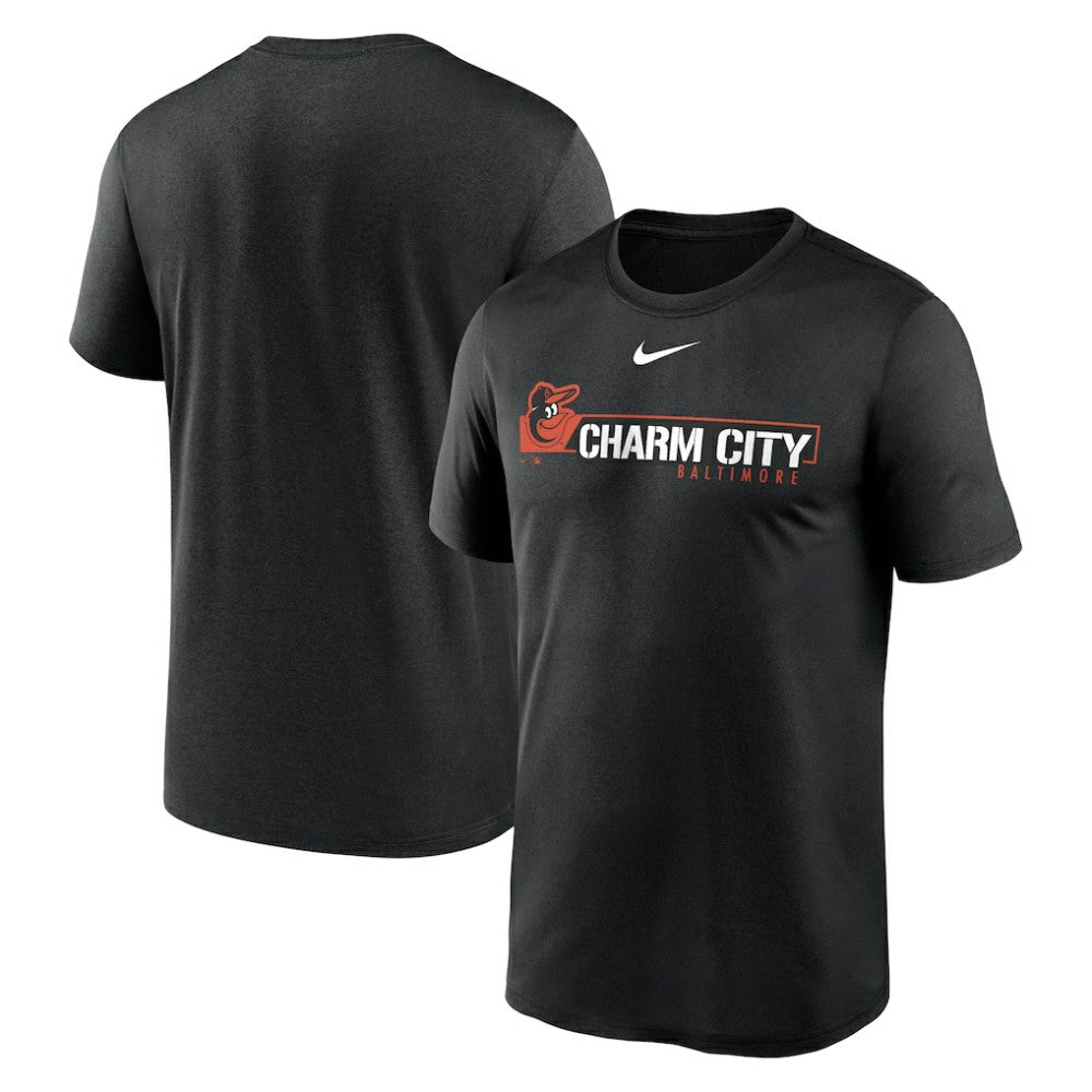 Black Baltimore Orioles Nike Local Home Town T-Shirt