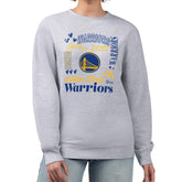 Golden State Warriors G-III 4Her by Carl Banks Women's Collage Team Graphic Fleece Pullover Sweatshirt sale