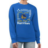 Golden State Warriors G-III 4Her by Carl Banks Women's Collage Team Graphic Fleece Pullover Sweatshirt sale