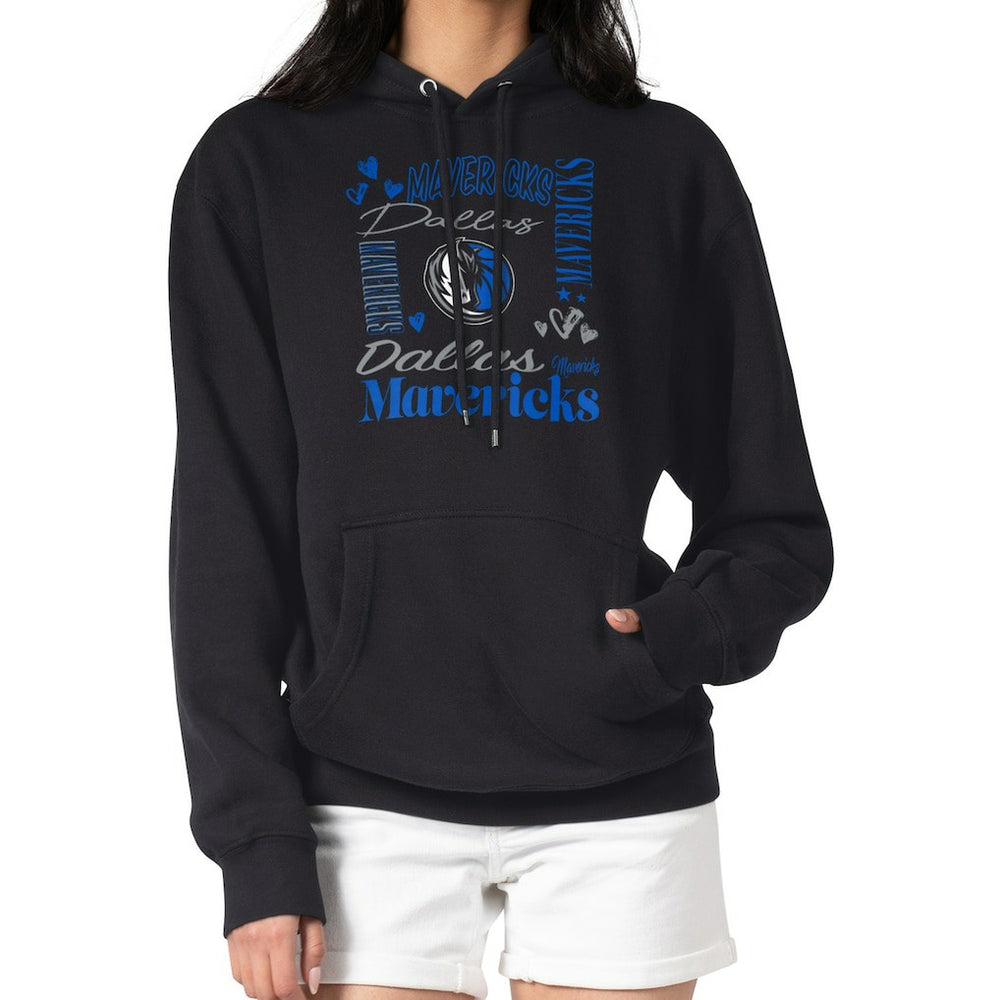 Dallas Mavericks G-III 4Her by Carl Banks Women's Team Collage Graphic Fleece Pullover Hoodie sale
