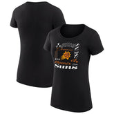 Phoenix Suns G-III 4Her by Carl Banks Women's Super-Slim Fit Lightweight Team Name Collage Graphic T-Shirt