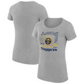 Denver Nuggets G-III 4Her by Carl Banks Women's Super-Slim Fit Lightweight Team Name Collage Graphic T-Shirt sale