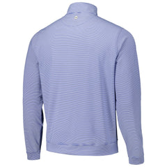 Royal Texas Rangers Peter Millar Perth Sugar Stripe Performance Quarter-Zip Top