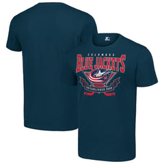 NHL Columbus Blue Jackets Starter Team Logo Graphic T-Shirt