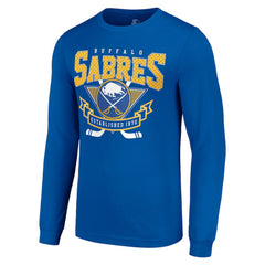NHL Buffalo Sabres Starter Team Logo Graphic Long Sleeve T-Shirt