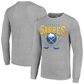 NHL Buffalo Sabres Starter '80s Inspired Team Logo Long Sleeve T-Shirt