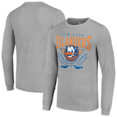 NHL New York Islanders Starter '80s Inspired Team Logo Long Sleeve T-Shirt