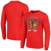 NHL Chicago Blackhawks Starter Team Logo Graphic Long Sleeve T-Shirt