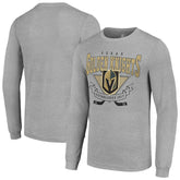NHL Vegas Golden Knights Starter '80s Inspired Team Logo Long Sleeve T-Shirt