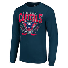 NHL Washington Capitals Starter Team Logo Graphic Long Sleeve T-Shirt