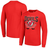 NHL New Jersey Devils Starter Team Logo Graphic Long Sleeve T-Shirt