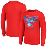 NHL New York Rangers Starter Team Logo Graphic Long Sleeve T-Shirt