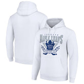 NHL Toronto Maple Leafs Starter Team Logo Graphic Fleece Tri-Blend Pullover Hoodie