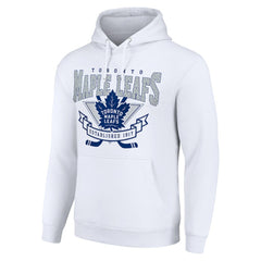 NHL Toronto Maple Leafs Starter Team Logo Graphic Fleece Tri-Blend Pullover Hoodie