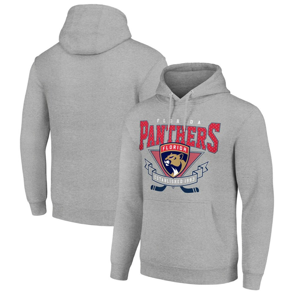 NHL Florida Panthers Starter Team Logo Graphic Fleece Tri-Blend Pullover Hoodie
