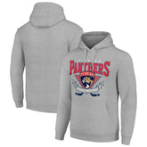 NHL Florida Panthers Starter Team Logo Graphic Fleece Tri-Blend Pullover Hoodie
