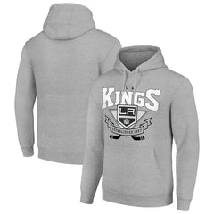 NHL Los Angeles Kings Starter Team Logo Graphic Fleece Tri-Blend Pullover Hoodie