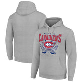 NHL Montreal Canadiens Starter Team Logo Graphic Fleece Tri-Blend Pullover Hoodie