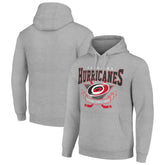 NHL Carolina Hurricanes Starter Team Logo Graphic Fleece Tri-Blend Pullover Hoodie