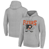 NHL Philadelphia Flyers Starter Team Logo Graphic Fleece Tri-Blend Pullover Hoodie