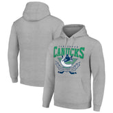 NHL Vancouver Canucks Starter Team Logo Graphic Fleece Tri-Blend Pullover Hoodie