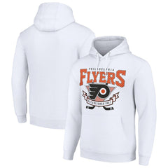 NHL Philadelphia Flyers Starter Team Logo Graphic Fleece Tri-Blend Pullover Hoodie