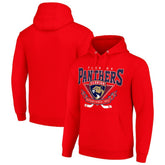 NHL Florida Panthers Starter Team Logo Graphic Fleece Tri-Blend Pullover Hoodie