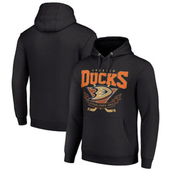 NHL Anaheim Ducks Starter Team Logo Graphic Fleece Tri-Blend Pullover Hoodie