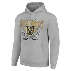 NHL Vegas Golden Knights Starter Team Logo Graphic Fleece Tri-Blend Pullover Hoodie