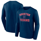 Secondary Logo Victory Arch Long Sleeve T-Shirt - Houston Texans T-shirts