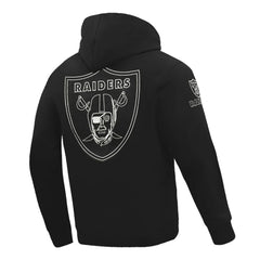 Pro Standard Classic Chenille Pullover Hoodie - Las Vegas Raiders Hoodies