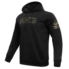 Pro Standard Classic Chenille Pullover Hoodie - New Orleans Saints Hoodies