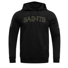 Pro Standard Classic Chenille Pullover Hoodie - New Orleans Saints Hoodies