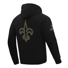 Pro Standard Classic Chenille Pullover Hoodie - New Orleans Saints Hoodies